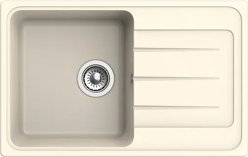 Мойка кухонная Ewigstein Elegant E-R50F крем