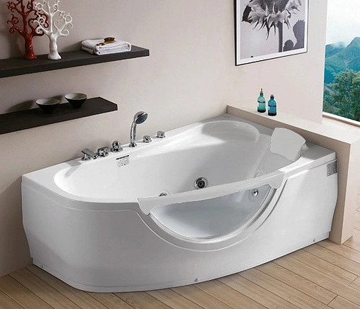 Ванна акриловая с гидромассажем Gemy 161x96 R G9046 B R