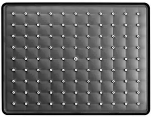 Лейка верхнего душа Swedbe Hermes чёрный матовый 5121B, 4