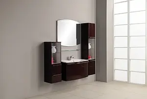 Тумба-умывальник подвесная Aquaton Севилья 95 гранат 1A1264K0SE340 Тумба-умывальник подвесная Aquaton Севилья 95 гранат 1A1264K0SE340, 4