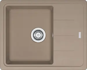 Мойка кухонная Franke Basis BFG 611-62 миндаль 114.0313.334, 1