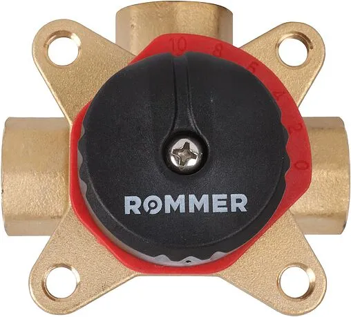 Трехходовой смесительный клапан ½&quot; Kvs 2.5 Rommer RVM-0003-002515