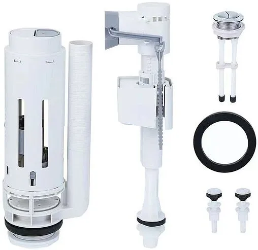 Унитаз-компакт безободковый Aquatek Оберон белый AQ1273S-00