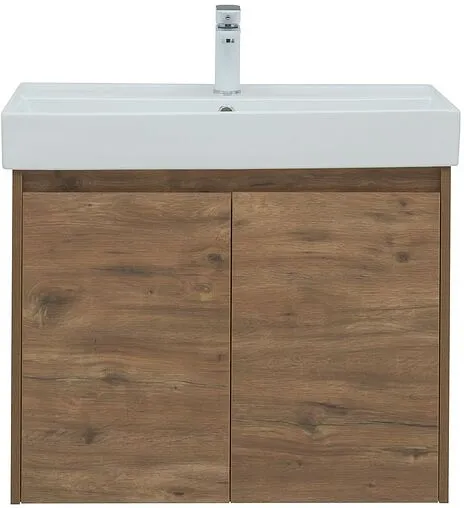 Тумба под умывальник Aquanet Nova Lite 75 дуб рустикальный 00298852