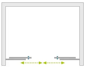 Дверь в нишу 1500мм прозрачное стекло Radaway Idea DWD 150 387125-01-01 Дверь в нишу 1500мм прозрачное стекло Radaway Idea DWD 150 387125-01-01, 3