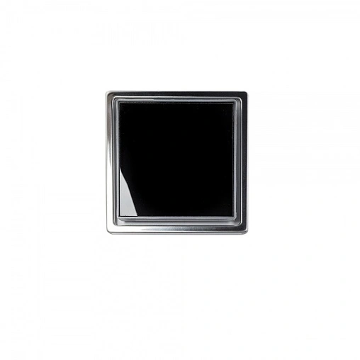 Трап горизонтальный Set Pestan Confluo Standart Dry 1 Black Glass 100x100мм 13000101