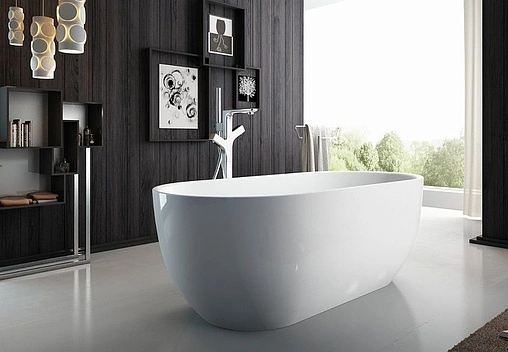 Ванна акриловая отдельностоящая BelBagno 170x80 белый BB70-1700-800