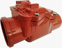 Клапан обратный наружный D=110мм Политэк 4100110