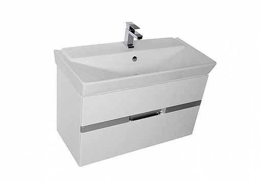 Тумба под умывальник Aquanet Виго 100 белый 00183403