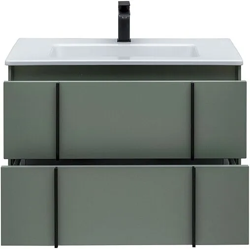 Тумба-умывальник подвесной Allen Brau Reality 80 олива 1.32005.CGM+