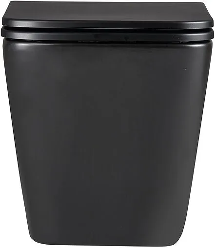 Унитаз подвесной безободковый Lemark Florex Торнадо 3.0 черный матовый 9612002