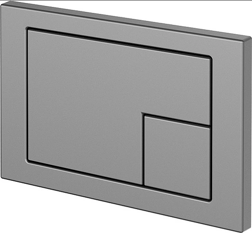 Клавиша смыва для унитаза Cersanit Corner 64107 хром матовый