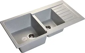 Мойка кухонная GranFest Practik P-980KL серый Мойка кухонная GranFest Practik P-980KL серый, 1