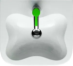 Раковина Laufen Florakids 45 белый 8.1503.1.000.104.1 Раковина Laufen Florakids 45 белый 8.1503.1.000.104.1, 1