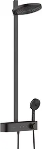 Душевая система с термостатом для душа Hansgrohe Pulsify S 260 2jet EcoSmart чёрный матовый 24241670 Душевая система с термостатом для душа Hansgrohe Pulsify S 260 2jet EcoSmart чёрный матовый 24241670, 1