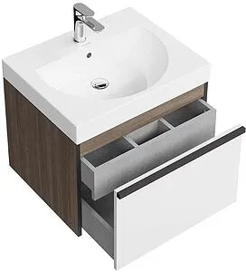 Тумба-умывальник подвесная Kerama Marazzi Modula 60 арабика MO.60.1+1\AR+BG.wb.60 Тумба-умывальник подвесная Kerama Marazzi Modula 60 арабика MO.60.1+1\AR+BG.wb.60, 1