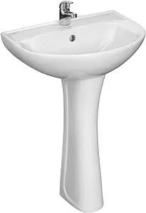 Раковина Santeri Виктория 56 белый 1.3111.6.S00.11B.0 Раковина Santeri Виктория 56 белый 1.3111.6.S00.11B.0, 4