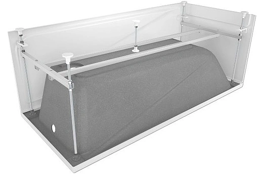 Ванна акриловая Метакам Light 170x70 АВS_011277