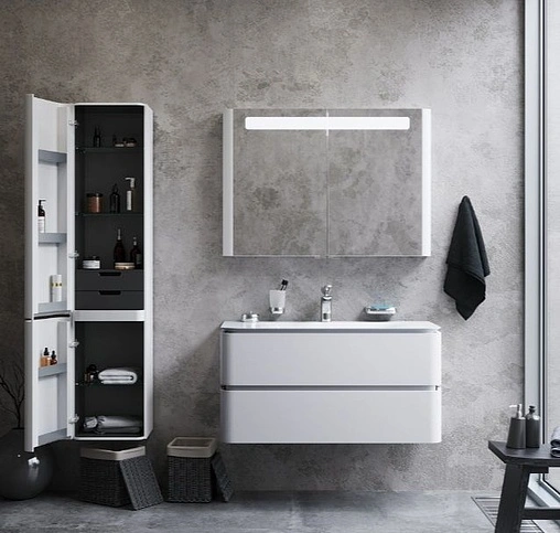 Тумба под умывальник подвесная Am.Pm Sensation 100 белый M30FHX1002WG Тумба под умывальник подвесная Am.Pm Sensation 100 белый M30FHX1002WG