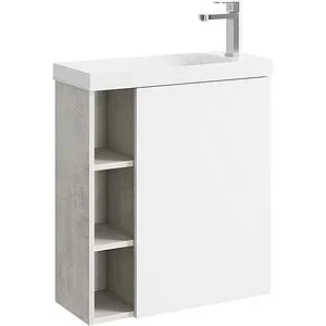 Фасад для тумбы Aqwella Alba 60 белый матовый ALB0706WM Фасад для тумбы Aqwella Alba 60 белый матовый ALB0706WM, 1