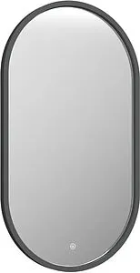 Зеркало с подсветкой Continent Prime Black Led 45x80 чёрный ЗЛП2209, 1