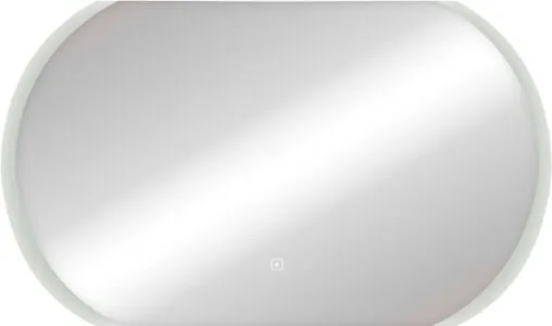 Зеркало с подсветкой Continent Polaris Led 120x70 белый ЗЛП903
