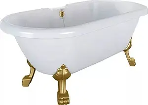 Ванна акриловая отдельностоящая Radomir Леонесса 175х80 на ножках "лев" золото 1-01-3-0-1-138 Ванна акриловая отдельностоящая Radomir Леонесса 175х80 на ножках "лев" золото 1-01-3-0-1-138, 1