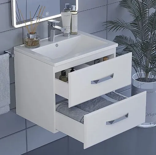 Тумба под умывальник подвесная Uperwood Foster 60 белый 291020510 Тумба под умывальник подвесная Uperwood Foster 60 белый 291020510