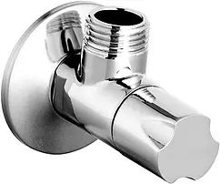 Кран шаровый угловой ½"н x ½"н хром Rav Slezak AP004 Кран шаровый угловой ½"н x ½"н хром Rav Slezak AP004
