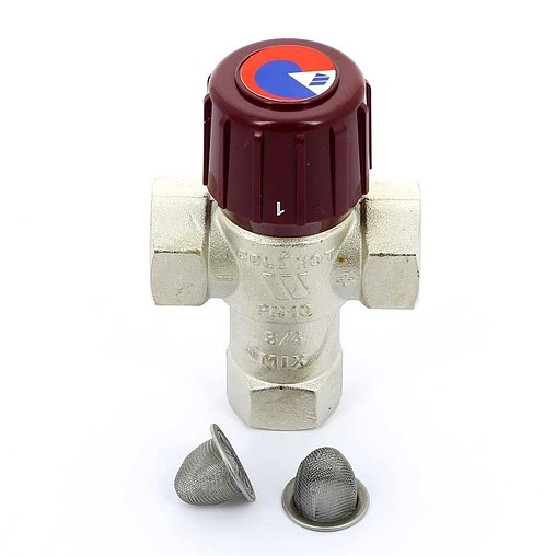 Трехходовой термостатический смесительный клапан ¾&quot; +32...+50°С Kvs 1.9 WATTS Aquamix AM61C 10017418