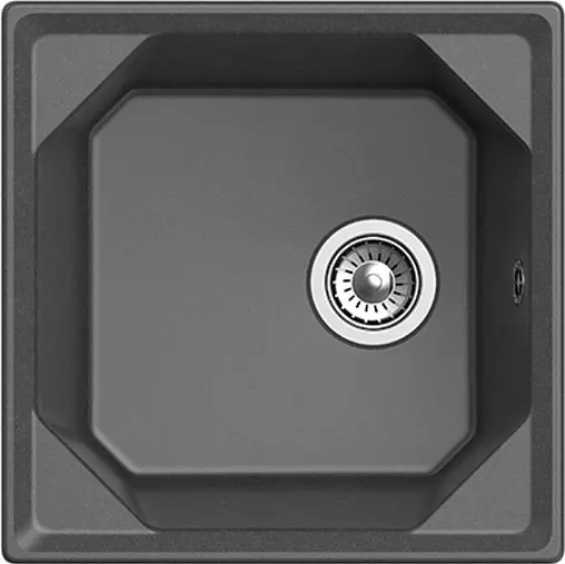Мойка кухонная GranFest Unique U-500 антрацит