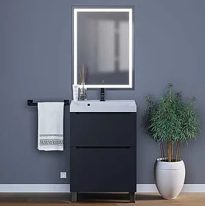 Тумба под умывальник напольная Uperwood UPD Tanos 60 чёрный 291120331 Тумба под умывальник напольная Uperwood UPD Tanos 60 чёрный 291120331, 4