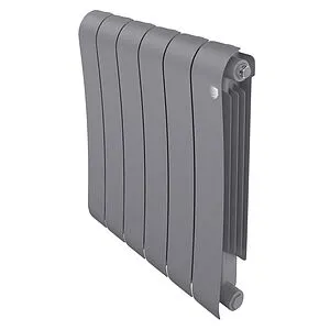 Радиатор биметаллический 6 секций Royal Thermo Infinity 500 Silver Satin RTINSS5006 Радиатор биметаллический 6 секций Royal Thermo Infinity 500 Silver Satin RTINSS5006, 1