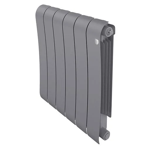 Радиатор биметаллический 6 секций Royal Thermo Infinity 500 Silver Satin RTINSS5006 Радиатор биметаллический 6 секций Royal Thermo Infinity 500 Silver Satin RTINSS5006
