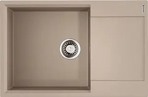 Мойка кухонная Omoikiri Daisen 78-LB-SA бежевый 4993693 Мойка кухонная Omoikiri Daisen 78-LB-SA бежевый 4993693, 1