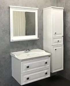 Тумба-умывальник подвесная Comforty Феррара 80 белый 00004151060CF Тумба-умывальник подвесная Comforty Феррара 80 белый 00004151060CF, 4