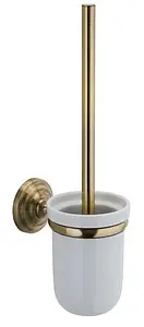 Ёршик для унитаза Fixsen Retro бронза/белый FX-83813 Ёршик для унитаза Fixsen Retro бронза/белый FX-83813, 1