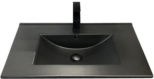 Тумба-умывальник подвесная Comforty Бонн 75 дуб тёмный/чёрный 00-00001936CF Тумба-умывальник подвесная Comforty Бонн 75 дуб тёмный/чёрный 00-00001936CF