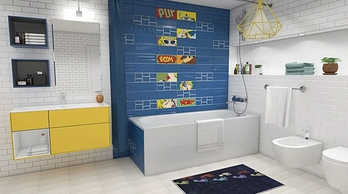 Ванна стальная Reimar 120х70 белая орхидея R-24901