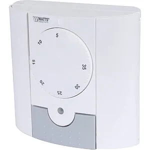 Проводной комнатный терморегулятор НЗ 230В WATTS BT-A230 V белый 10050977, 1
