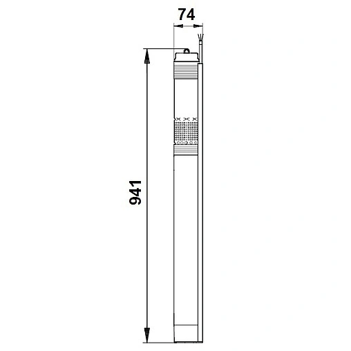 Насос скважинный центробежный 3&quot; Grundfos SQЕ 5-70 96510168