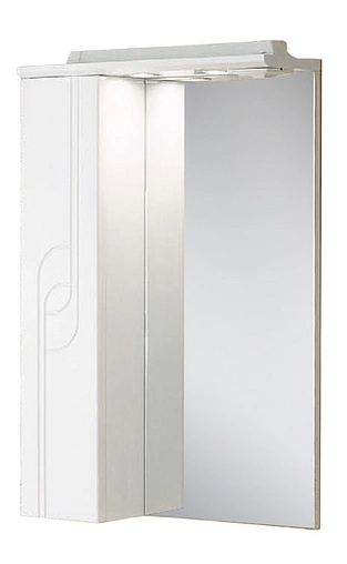 Шкаф-зеркало Aquaton Панда 50 L белый 1A007402PD01L