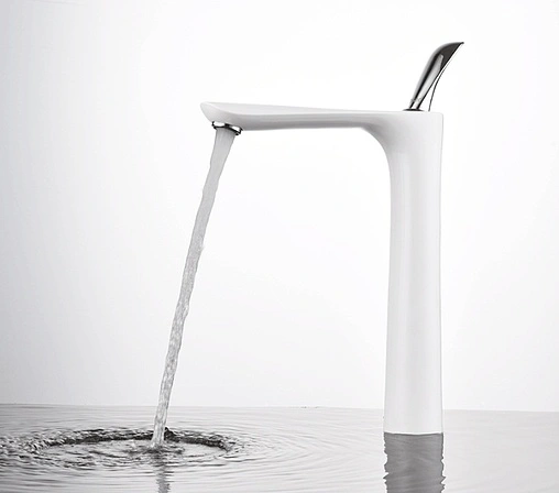 Смеситель для раковины D&amp;K Venice Baciano белый матовый/хром DA1032056