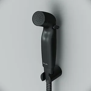Гигиенический душ с держателем Am.Pm чёрный матовый F0202022, 4