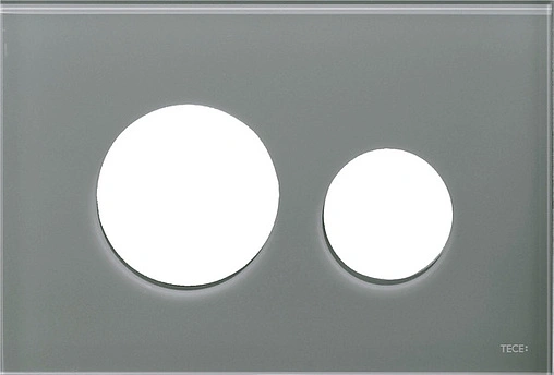 Лицевая панель TECEloop Modular стекло/серо-голубой 9240677