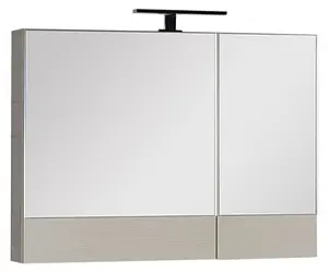 Шкаф-зеркало Aquanet Нота 90 L светлый дуб 00158858, 1
