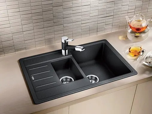 Мойка кухонная Blanco Legra 6 S Compact 78 антрацит 521302