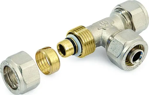 Тройник компрессионный соединительный 26мм x 26мм x 26мм General Fittings 530010N263000A