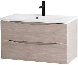 Тумба под умывальник подвесной BelBagno MARINO 90 Rovere Grigio MARINO-900-2C-SO-RG-P, 3