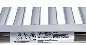 Полотенцесушитель электрический лесенка Atlantic 2012 920x500 CH 300W полированная сталь 850403, 4
